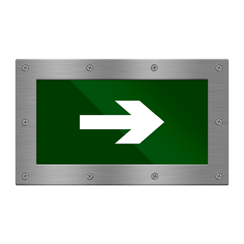 Ip65 Waterproof Buried Lamp Exit Sign 3 Jpg