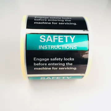 Vinyl Roll Popular Customized Waterproof Label Sticker