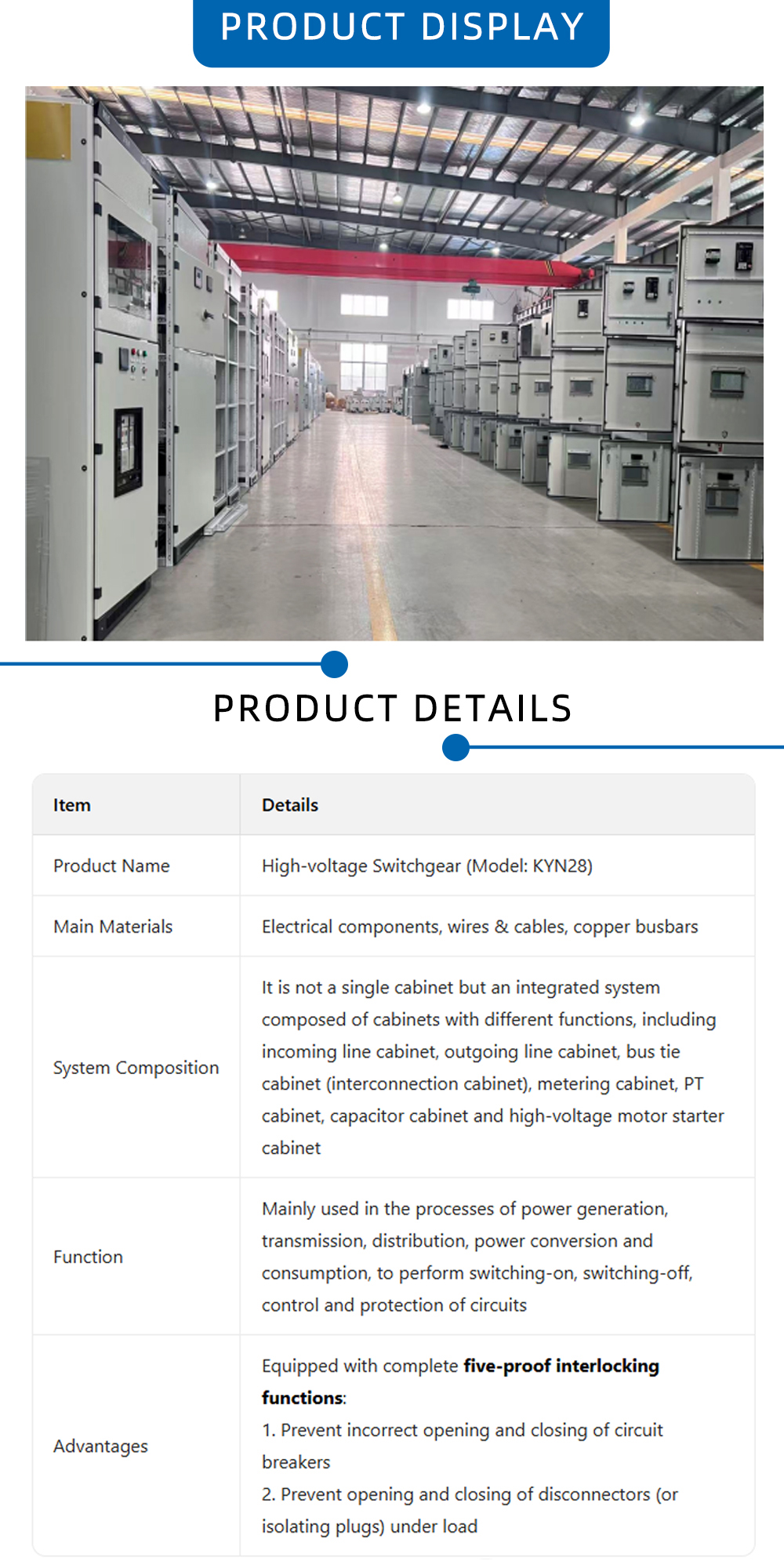 High-Voltage Electrical Switchgear x