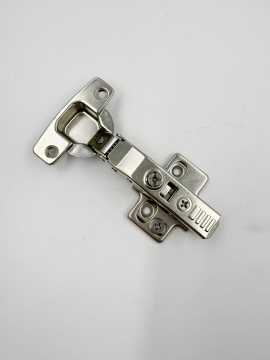 Tool-less installation clip on soft close hinge