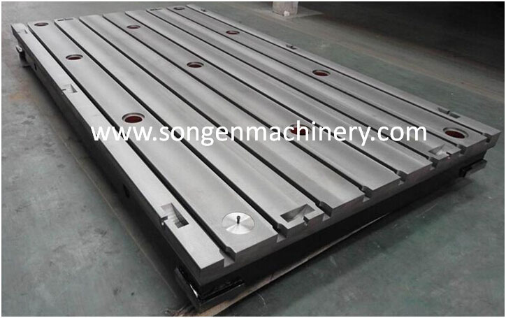 T-Slotted Cast Iron Plates