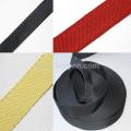 Black Aramid Fiber Tapes High modulus 12*0.5mm black plain aramid fiber tapes Supplier