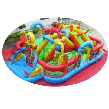 Commercial Children Funny Park inflatable trampoline