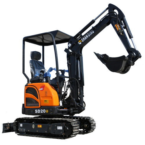 2 Ton Mini Excavators 2 ton Mini Excavator Shanding SD20U Factory