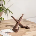 Portamenu in legno massello per uso ristorante