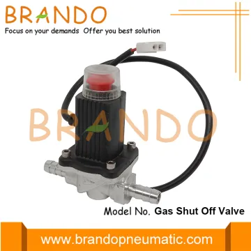 Quick Connector Home Kitchen Gas Shut Off Solenoid Valve