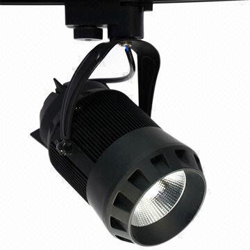 LED Track Light, 20W/80Ra, 2,700/4,500/5,700K, 80lm/W, 25,000-hour Lifespan, CE/RoHS/CB Certificates