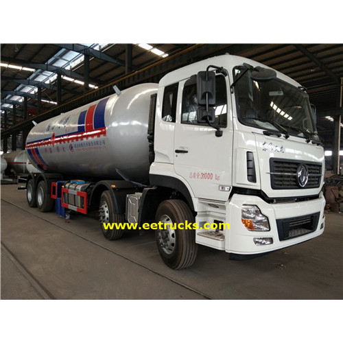 12 chiếc Wheeler 9000 Gallon LPG Tàu chở dầu Bobtail