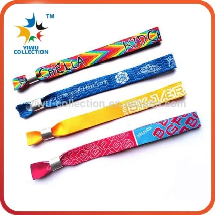 grosgrain ribbon promotional ribbon wristbands