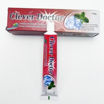 Dentifrice à la menthe fluorure de blanchiment OEM