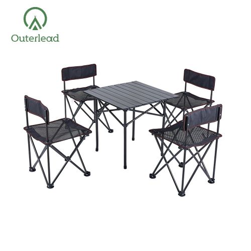 Outerlead Outdoor Portable Travel Picnic Table at upuan