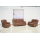 Modern sectional sofa leather recliner sofa set