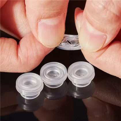 YEJIA Supply 10.5mm LSR Injection Molding Silicone Mini Valves for Body Lotion