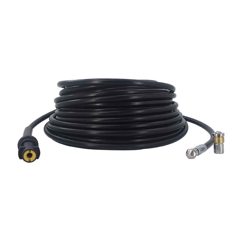 Tuyau de jet de jet d'égout pour rondelle de pression, 1/4 pouce x 20 pi, connexion rapide 1/4 de pouce, 4400 psi, tuyau de nettoyage de drain pour K2-K7