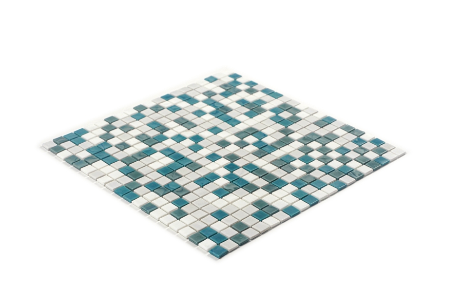 Glass mosaic tiles with good waterproof performance