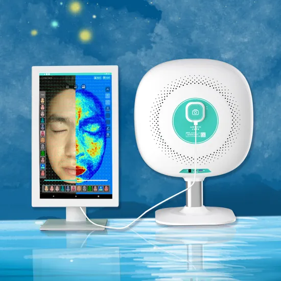 Professional AI Skin Analyzer: 10.1 Inch Beauty Equipment for Facial and Nose Analysis