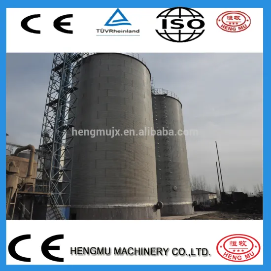 Steel storage silo, flat bottom silo, used farm silo for sale