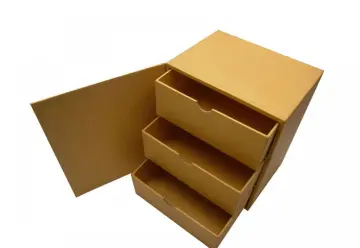 Cardboard Three Ply Small Drawer Box For Packaging