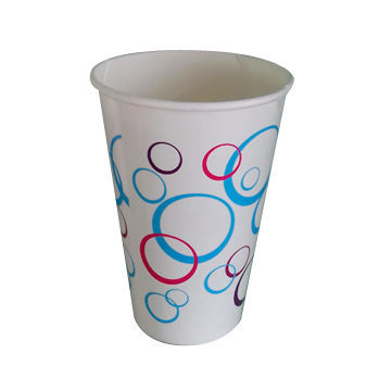 Disposable Paper Cup, Eco-friendly, Customized Sizes and Logos are Accepted