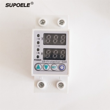 Din Rail Over/Under Voltage and Over Current Protective Device
