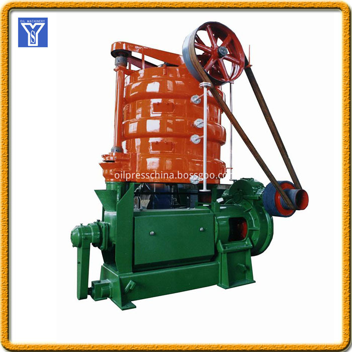 Hot and cold expeller oil machine