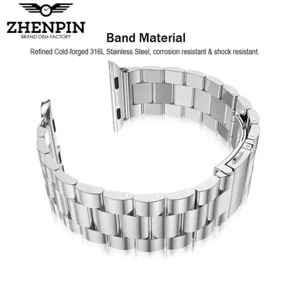 Apple Watch Band Stainless Steel Metal Strap