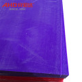 Hoja POM Hoja POM Delrin púrpura de 10 mm
