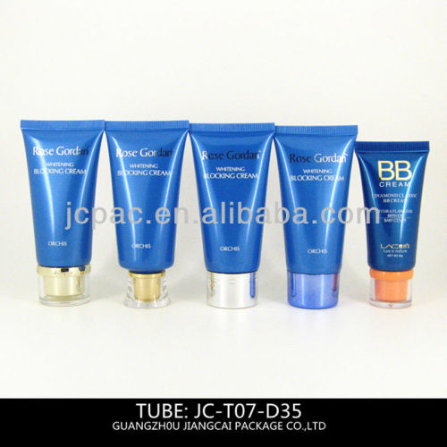 D35mm Plastic Lotion Tube Containers, Plastic Tube Packaging for Cosmetic