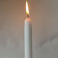 Candle wholesale Cheap 50g White wax fluted candle
