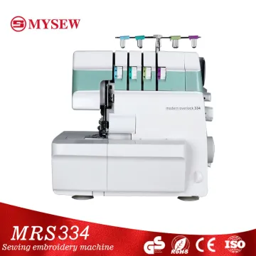 High speed 4-thread overlock sewing machine