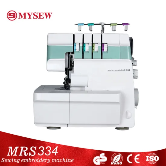 High speed 4-thread overlock sewing machine
