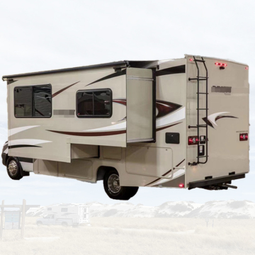 UV-Resistant RV Awning 4.5x1.2m - Motorhome Canopy Caravan Slide Out Retractable Awning