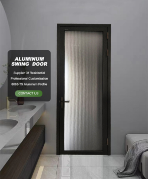 High Quality Aluminum Toilet Doors for Bathroom Decoration and Patio