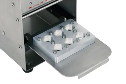 37mm K Cup Coffee Nespresso Aluminum Capsule Sealing Machine - 6 Hole Nespresso Sealer