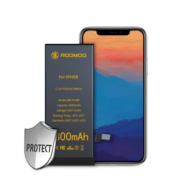 100% pure cobalt lithium high capacity 3300mAh li-ion lithium polymer battery for iphone XR
