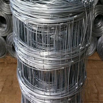Hot dipped galvanized cattle fence