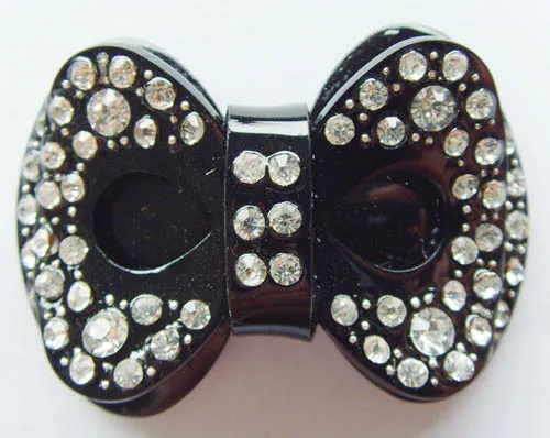Bowknot Acrylic Rhinestone Buckle