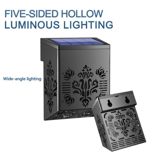 Hollow Solar LED Fence Light