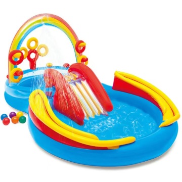 Children's Inflatable Playground: Slides, Pools, and Castles