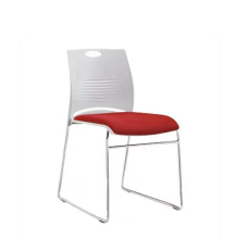 Rotating Mesh Office Chair Modern Sled Base Office Chair with Fabric Seat Manufactory