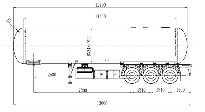 LPG Tanker Trailer