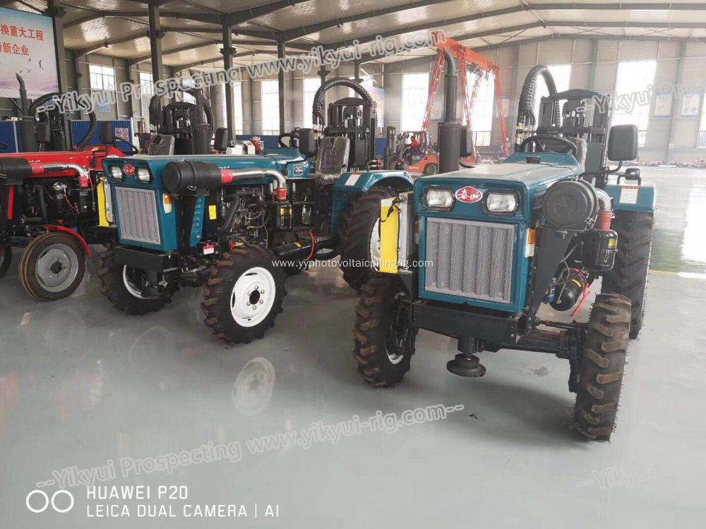 Tractor 200m Water Well Drilling Machine