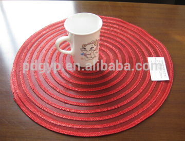 Colourful PP Placemats For Having Dinner