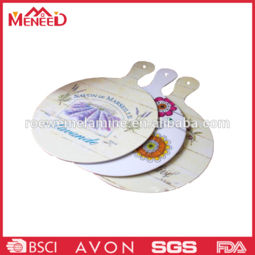 Homeware hard plastic melamine vegetable cutting board