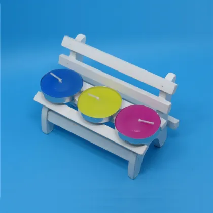 Cheap candles blue tea light candles