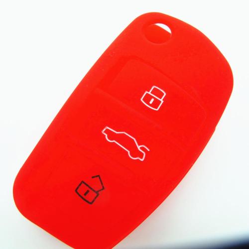 Silicone key cover case for Audi Q3