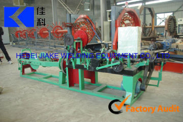 barbed wire machine/ electric galvanized barbed wire making machine/ production line