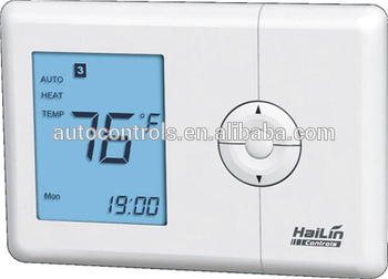 A3918 3 heat 2 cool stages Weekly Programmable Wireless Thermostat US standard