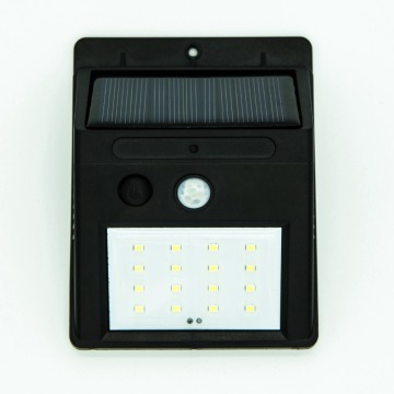 Solar Powered PIR Motions Sensor 20LED Wall Light Outdoor Garden Lamp
