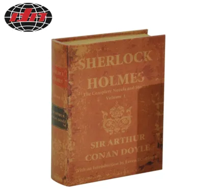 Sherlock Holmes Wooden Book Box